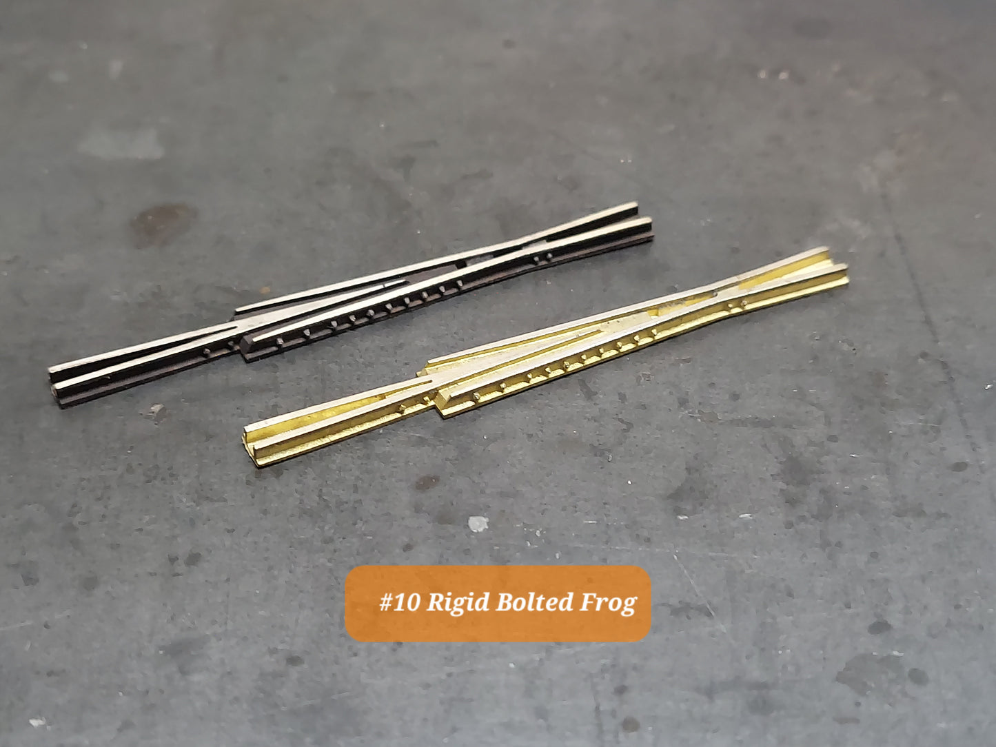 HO #10 Rigid Bolted Frog
