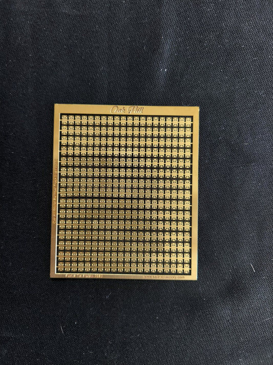 HO Detail Tie Plates - 300 pack