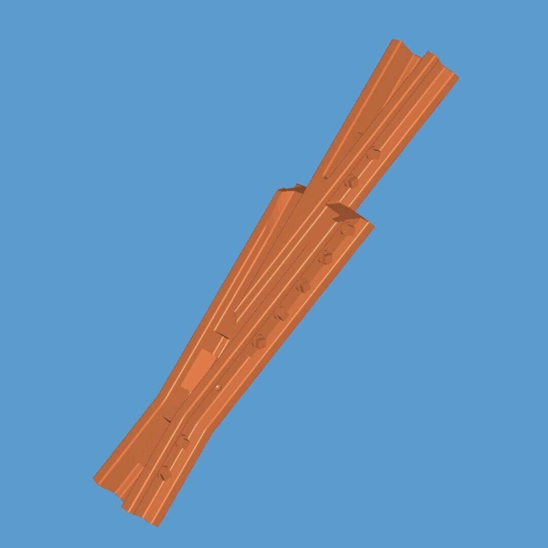 HO #4 Rigid Bolted Frog