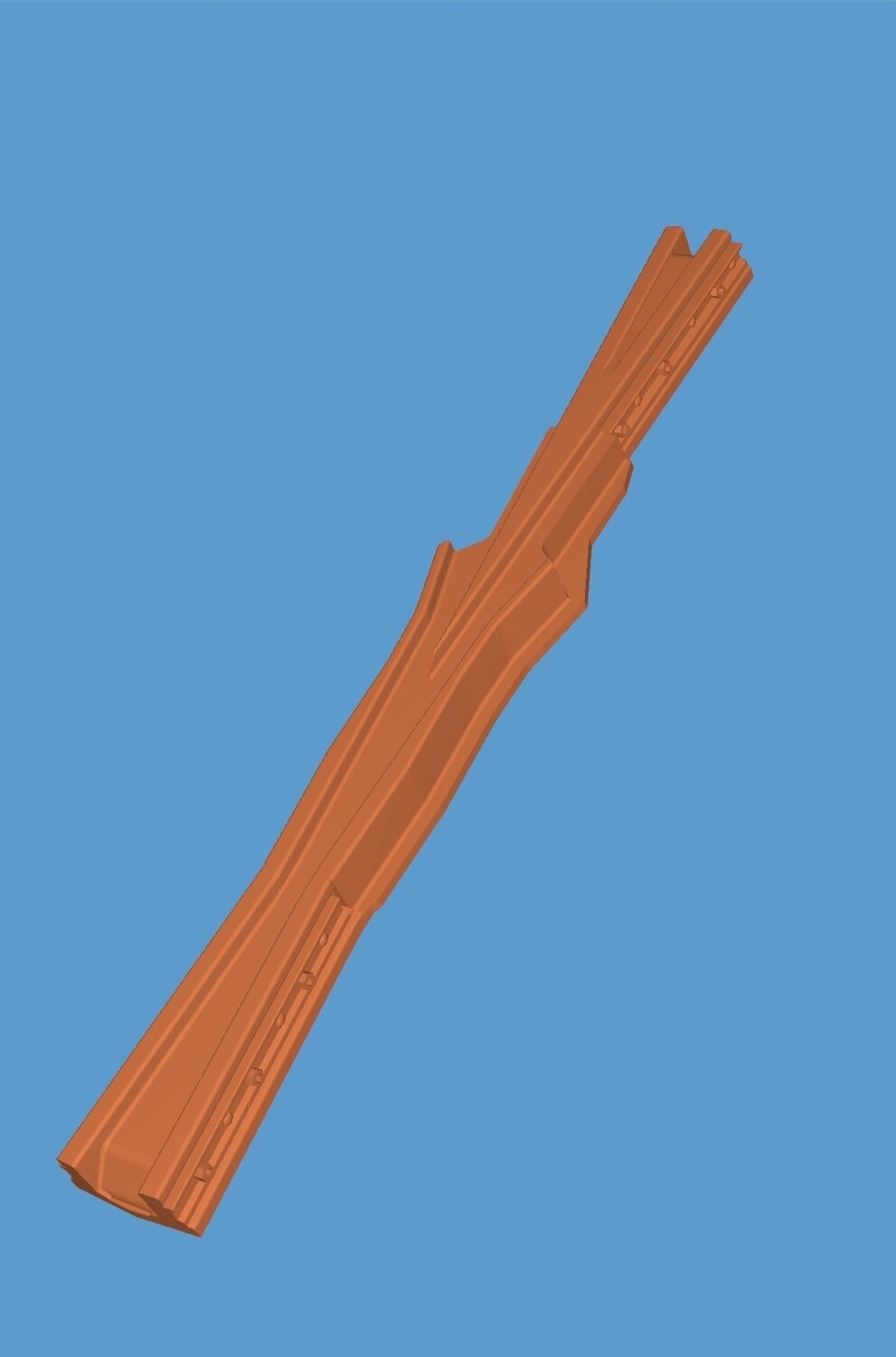 HO #8 Solid Manganese Steel Frog