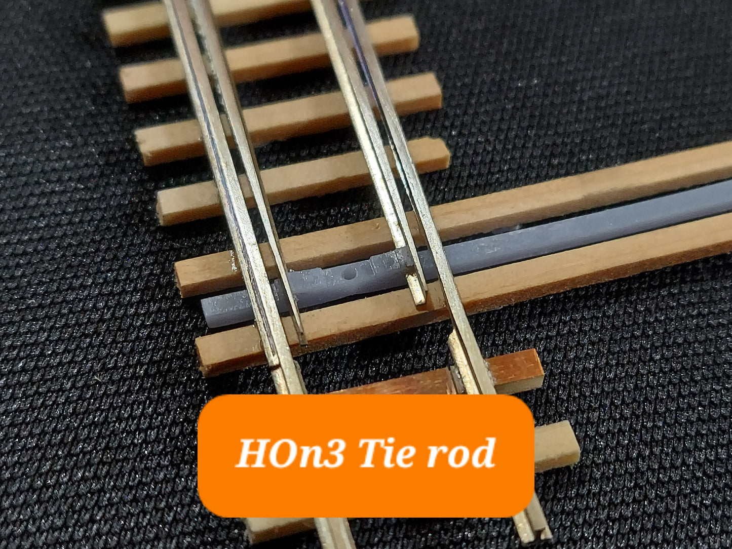 Tie Rods for turnouts