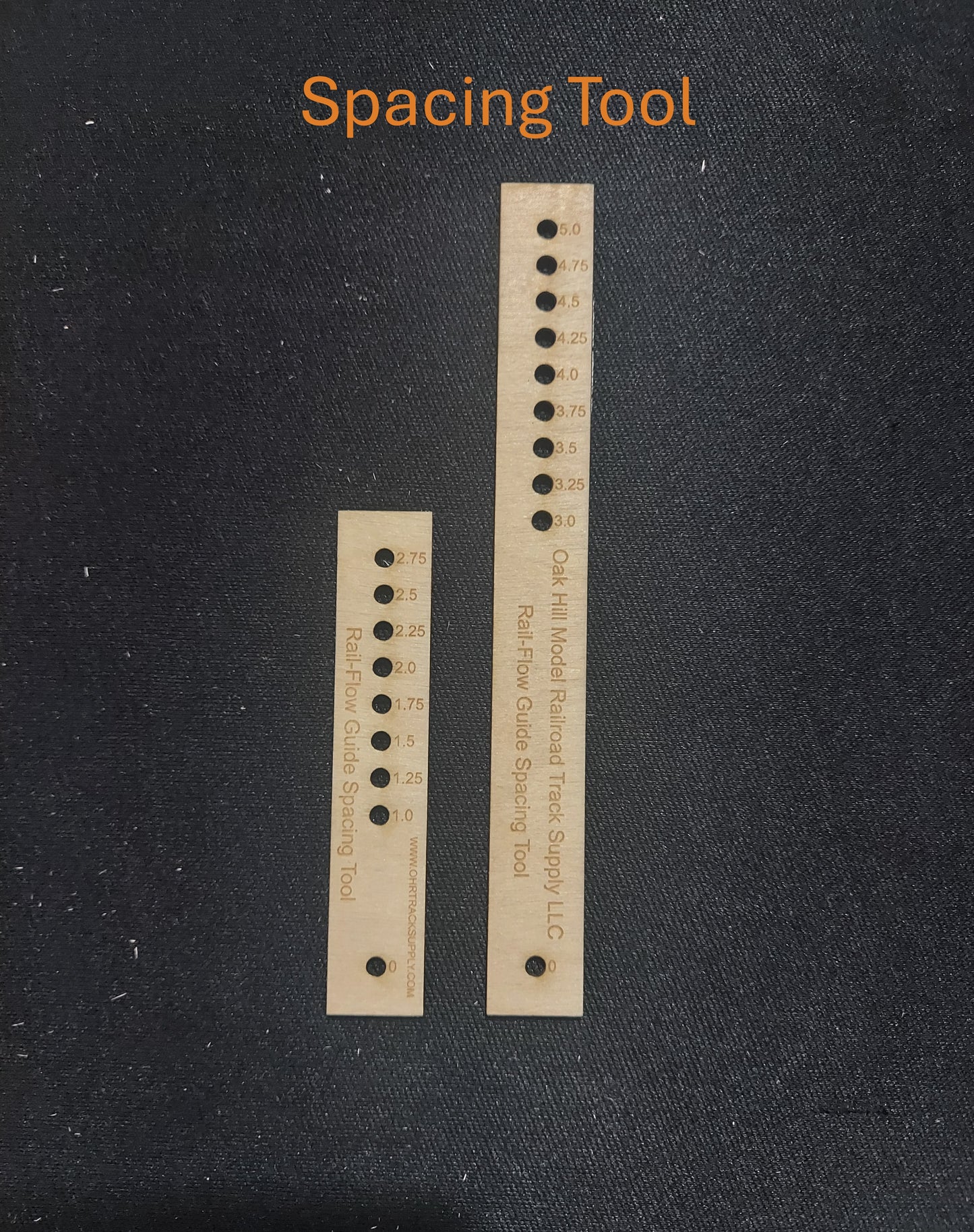 Curved Rail-Flow Track Alignment Guides