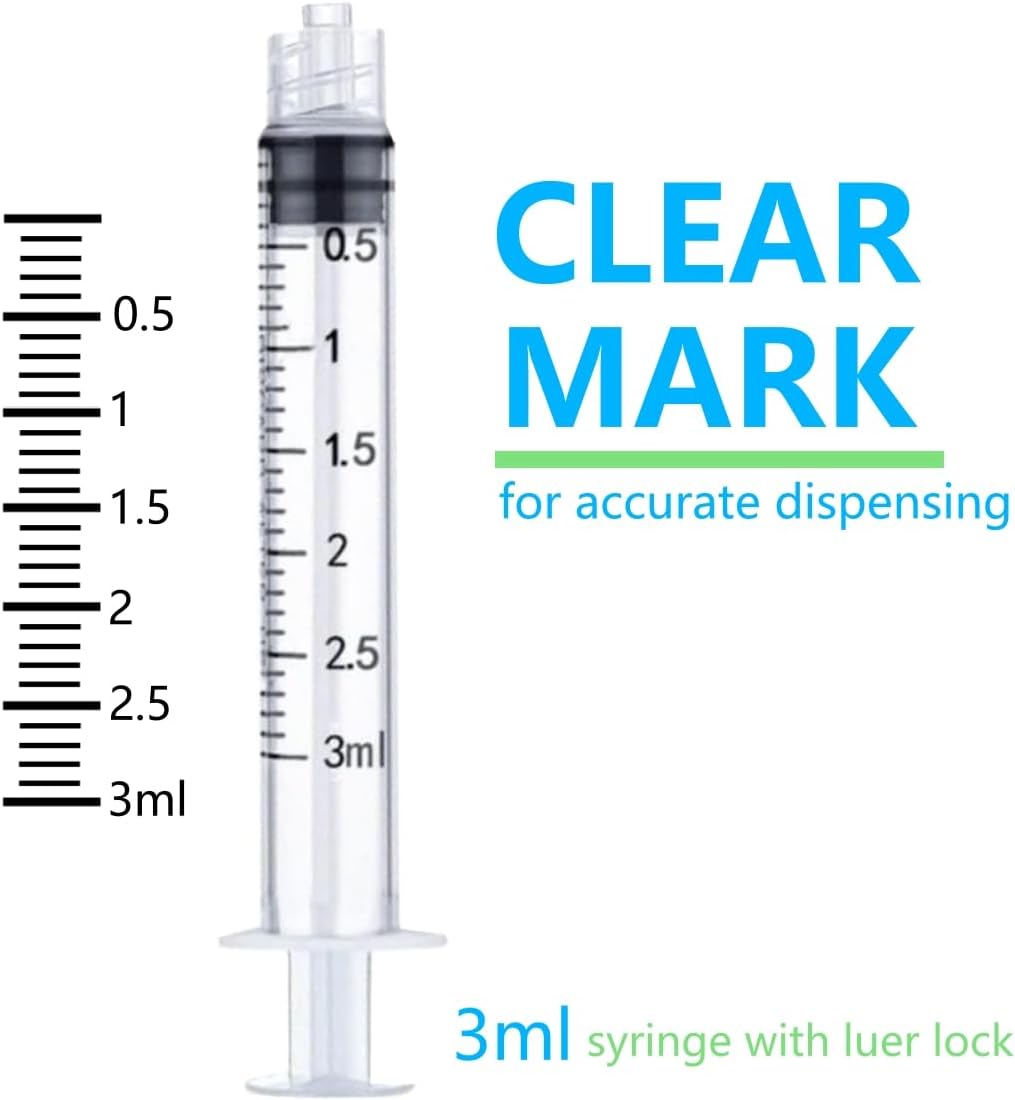 Precision Dispensing Syringes – 2 Pack