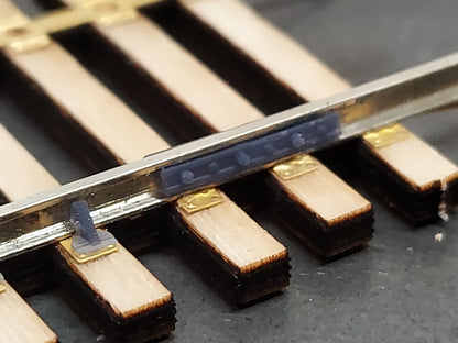 HO Turnout Rail Braces