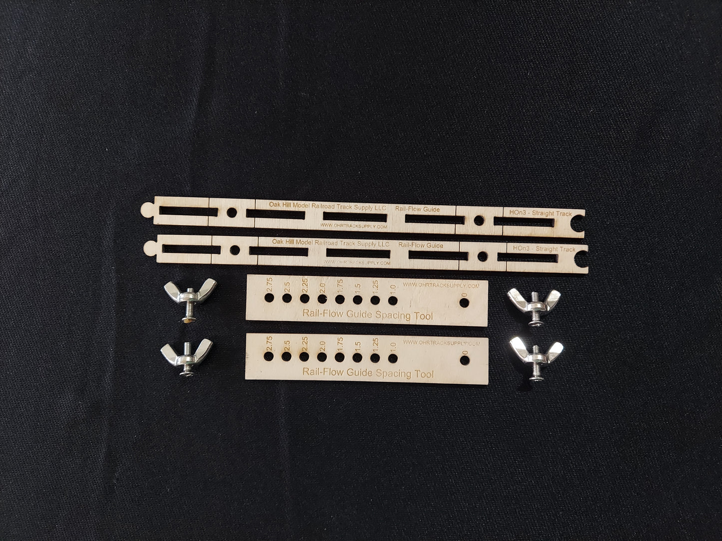 HOn3 Scale Rail-Flow Track Alignment Guides – Complete & Custom Options