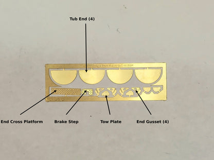 GP-87 Detail Set for Bethgon® Coalporter Coal Gondolas