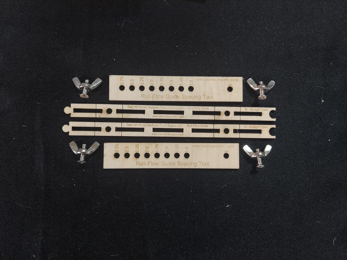 N Scale Rail-Flow Track Alignment Guides – Complete & Custom Options ...