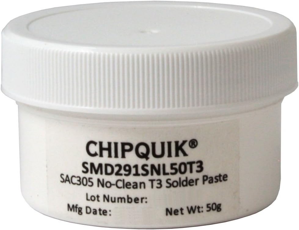 Chip Quik SAC305 No-Clean Solder Paste – 50g